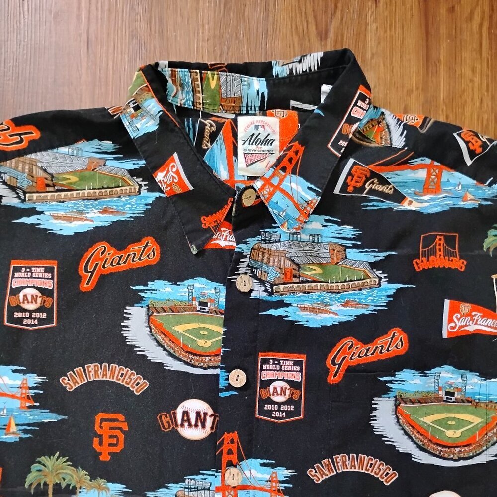 Vintage Reyn Spooner San Francisco Giants Hawaiian Shirt